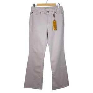 MU Jeans by Makers USA Women Size 14 Wheat PFD Boot Cut Pants D892‎